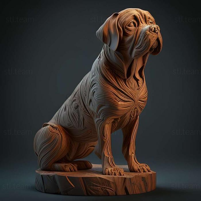 3D модель Облисіння собаки (STL)